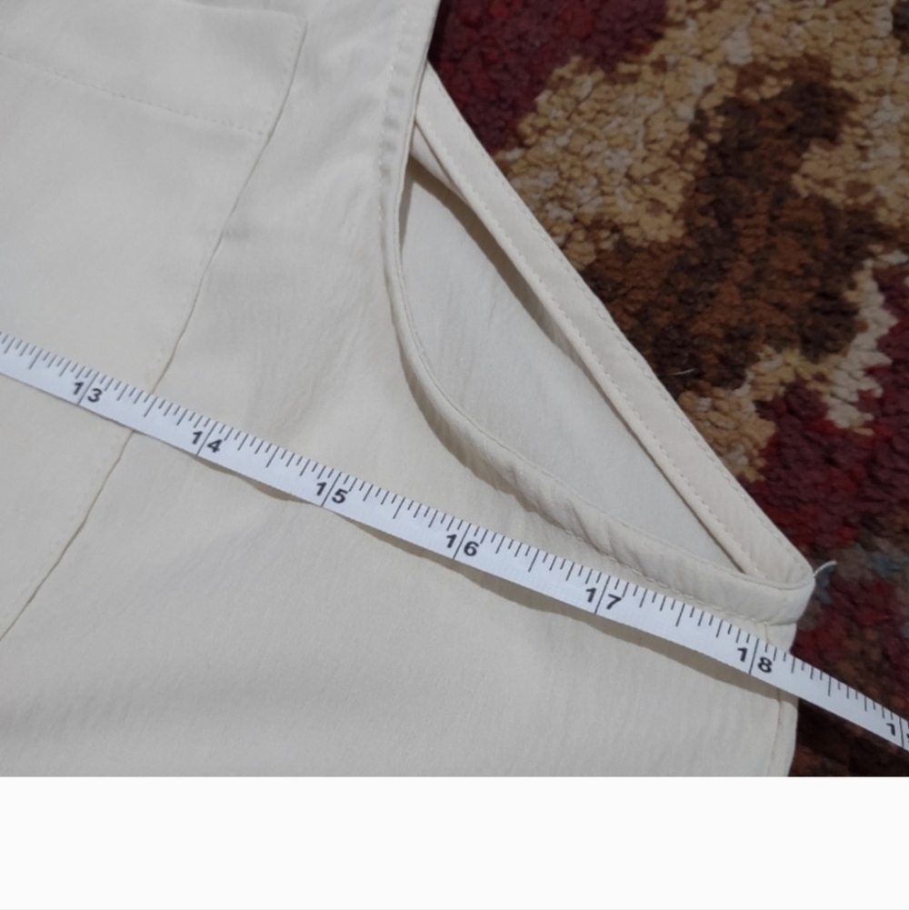 Elegant Cream Jumpsuit NWOT - Picture 9 of 12